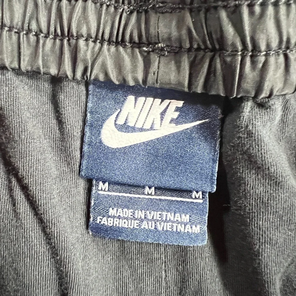 Nike Shorts Womens Medium Blue Black Active Workout Training Gym Run Lift